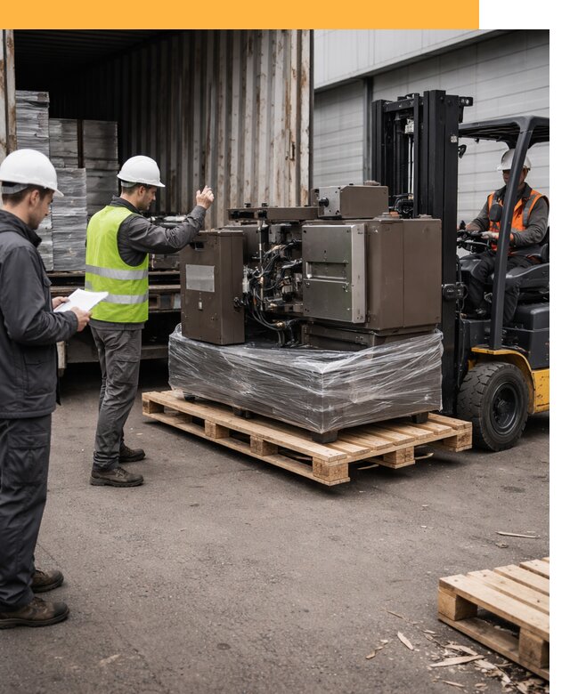 Доставка промышленного оборудования из Европы от 45972