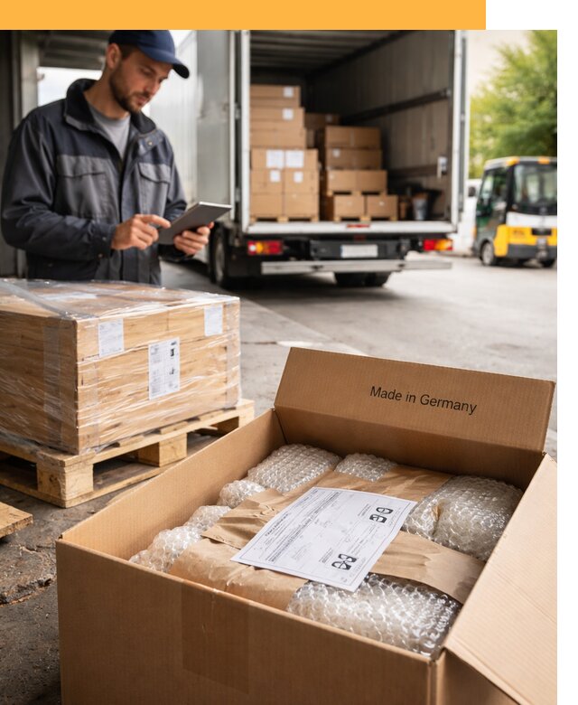 Доставка грузов из Германии от 45972 руб с таможенным оформлением