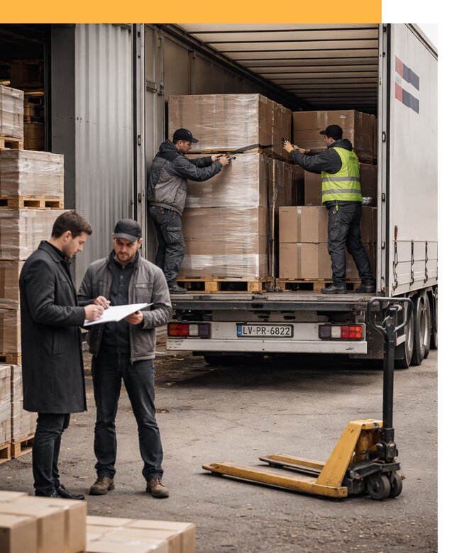 Автоперевозки из Латвии — международная доставка от 76620