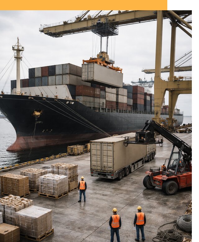 Морские перевозки из Индии: доставка FCL/LCL, таможня от 122592