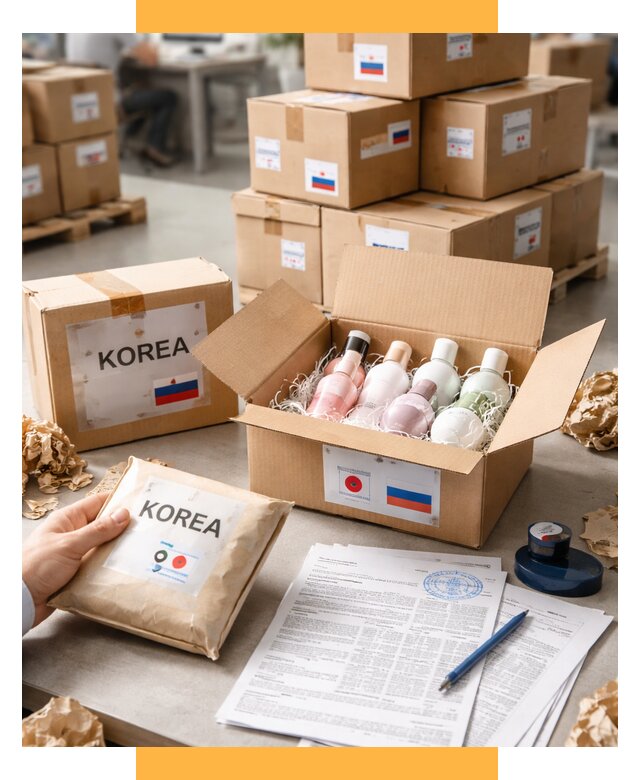 Доставка косметики из Кореи от 8684 р. под ключ | СетСервис-Улб