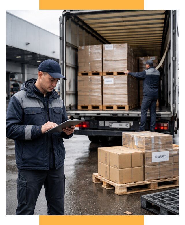Доставка грузов из Беларуси от 15324 р. логистика СетСервис-Улб