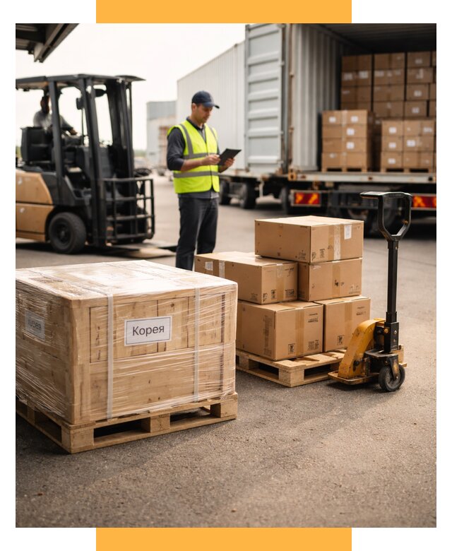 Доставка грузов в Корею из России от 35756 р. | СетСервис-Улб