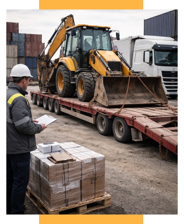 Международная перевозка спецтехники от 45972 р., СетСервис-Улб