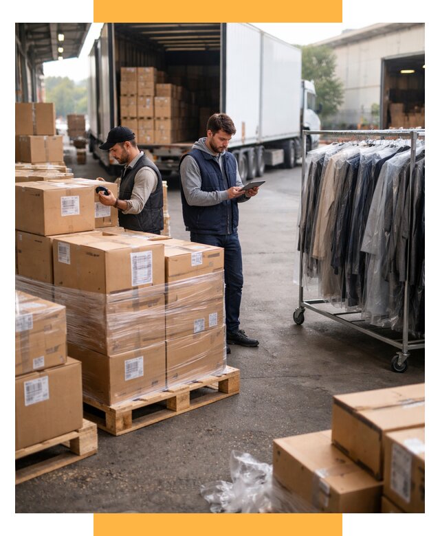 Перевозка и доставка одежды из Китая от 7662 р., СетСервис-Улб