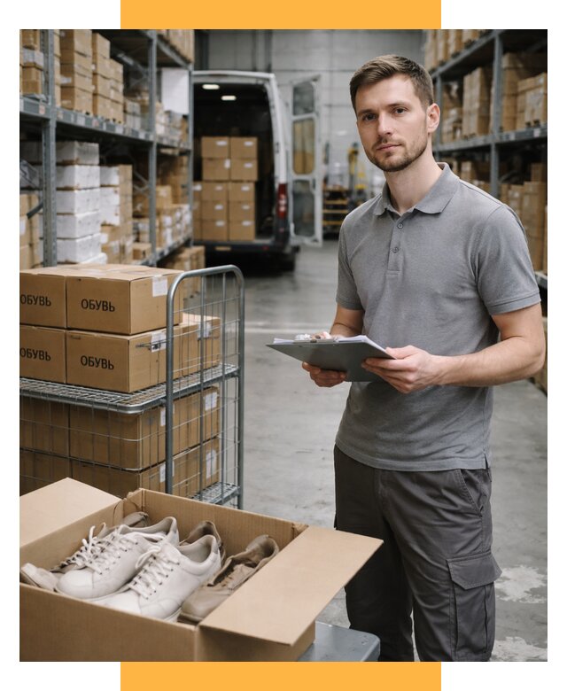 Доставка обуви из Китая и Турции от 4597 р. СетСервис-Улб