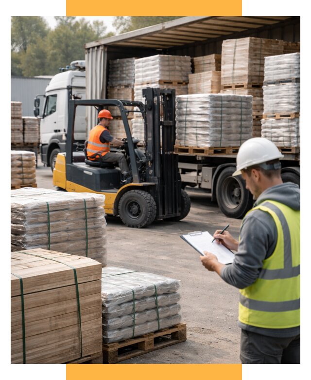 Перевозка строительных материалов от 5619 р. | СетСервис-Улб