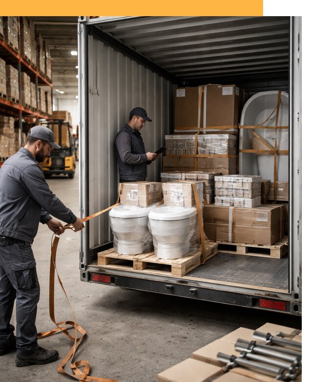 Перевозка сантехнического оборудования по России и миру от 1839