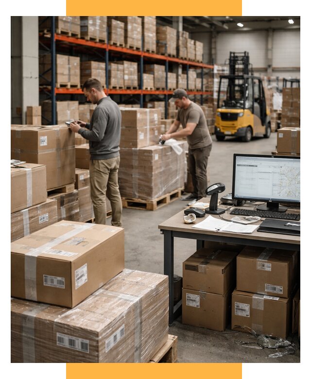 Склад консолидации в Европе от 6640 р., услуги СетСервис-Улб